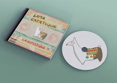 Pochette CD Lama extatique